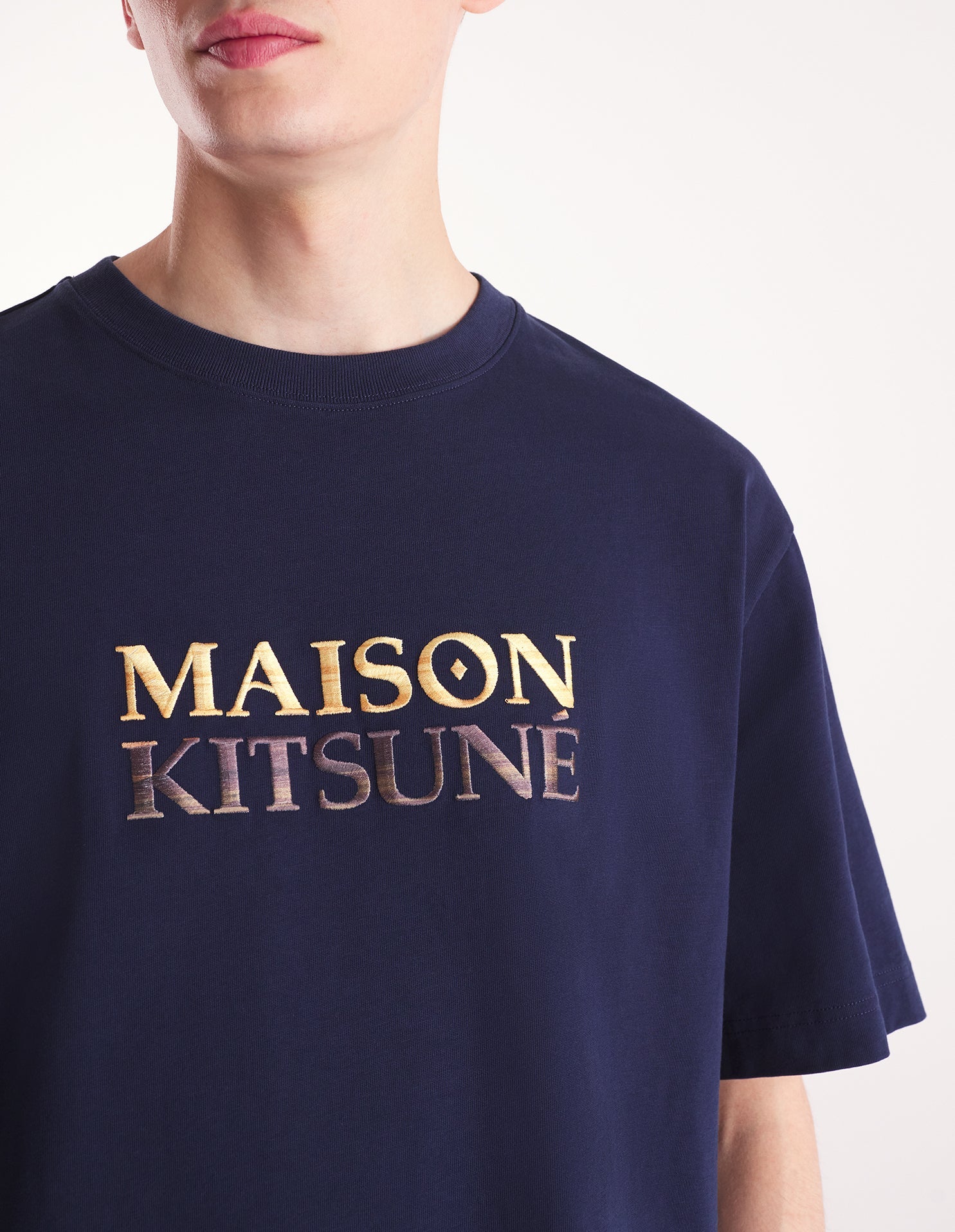 T-shirt oversize dégradé - Navy