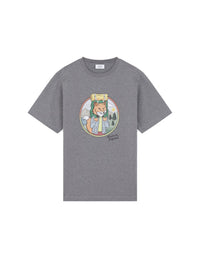 T-shirt à encolure arrondie - Medium Grey Melange