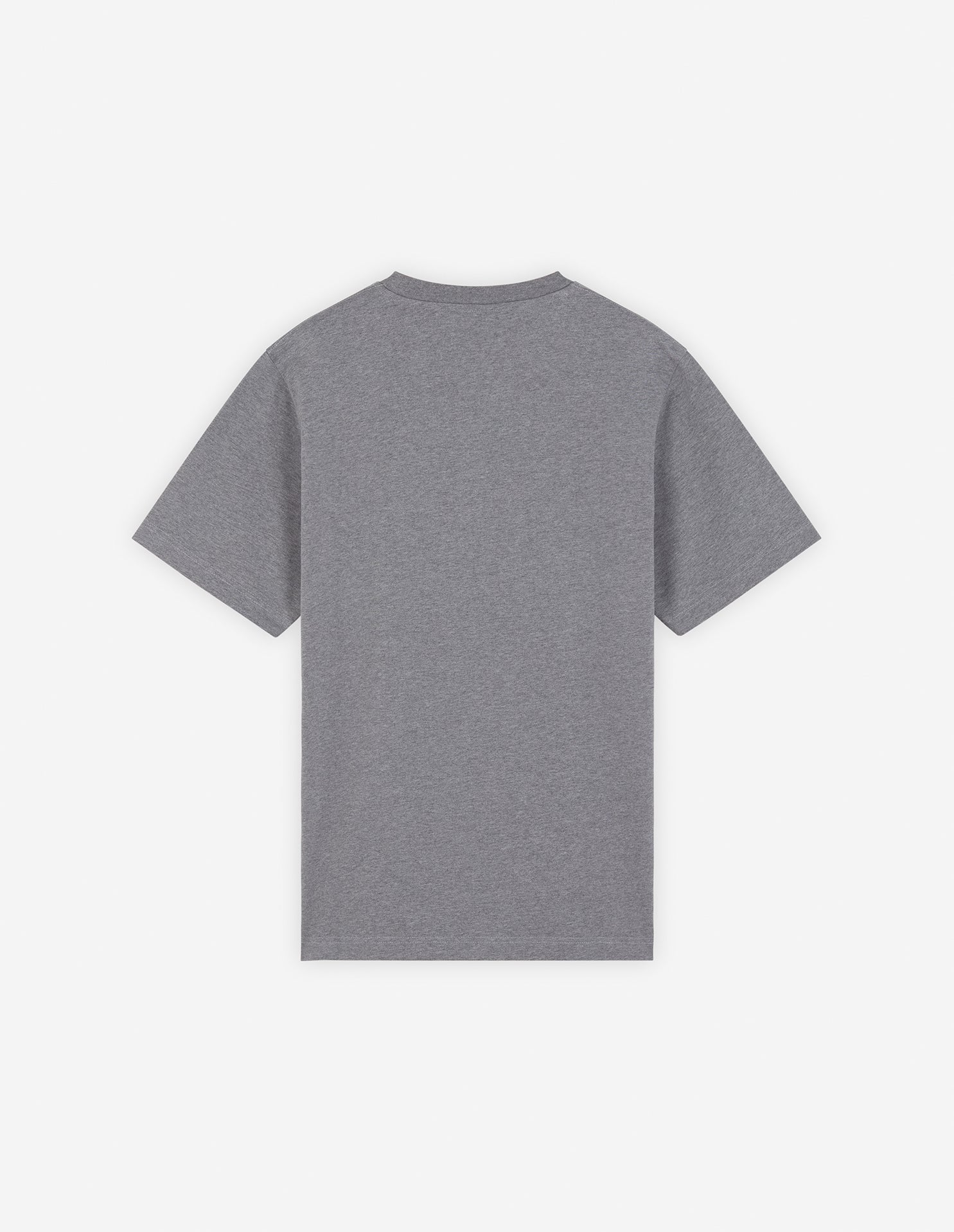 T-shirt à encolure arrondie - Medium Grey Melange