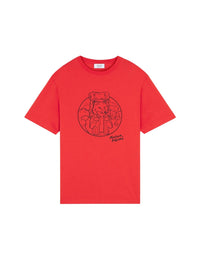 T-shirt à encolure arrondie - Autumn Red
