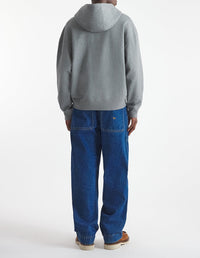 Long-sleeved hoodie - Medium Grey Melange