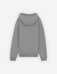 Oversized Varsity Hoody - Medium Grey Melange