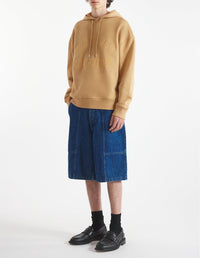 Oversized Varsity hoody - Chamomile