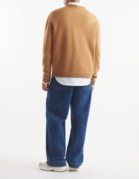 Fox wool jumper - Sequoia