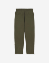 Ankle zip trousers - Military Green