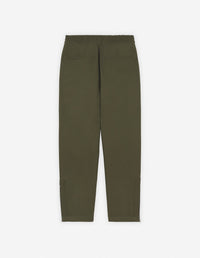 Ankle zip trousers - Military Green