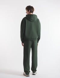 Pantalon de survêtement Bold Fox Head avec écusson - Ranger Green