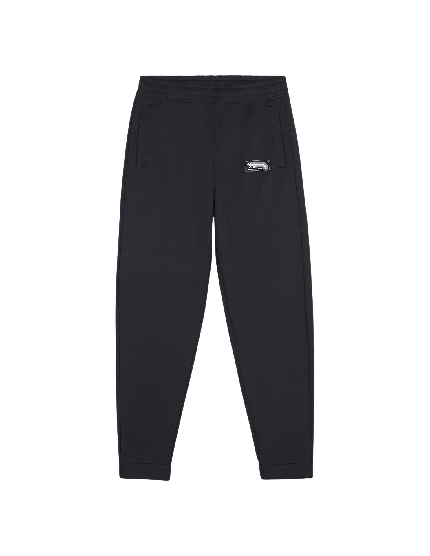 Track trousers with badge - Black