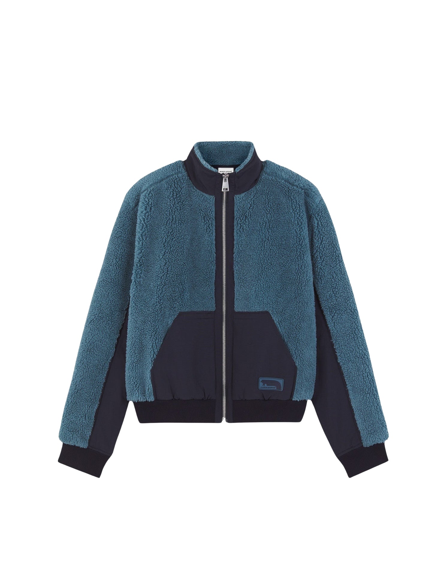 Zip fleece jacket - Lakeblue Navy Block