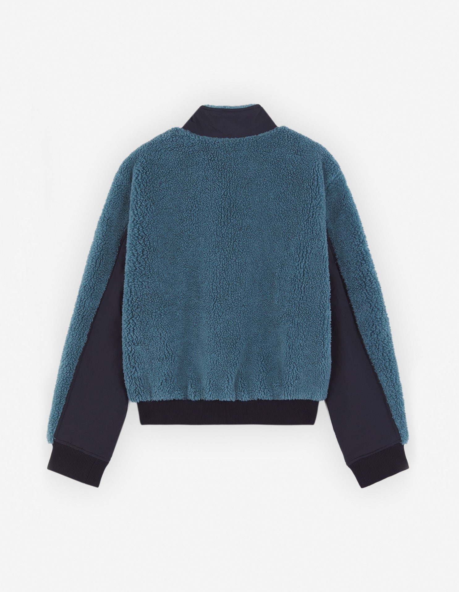 Zip fleece jacket - Lakeblue Navy Block