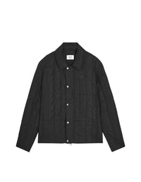 Doudoune matelassée à motif - Black
