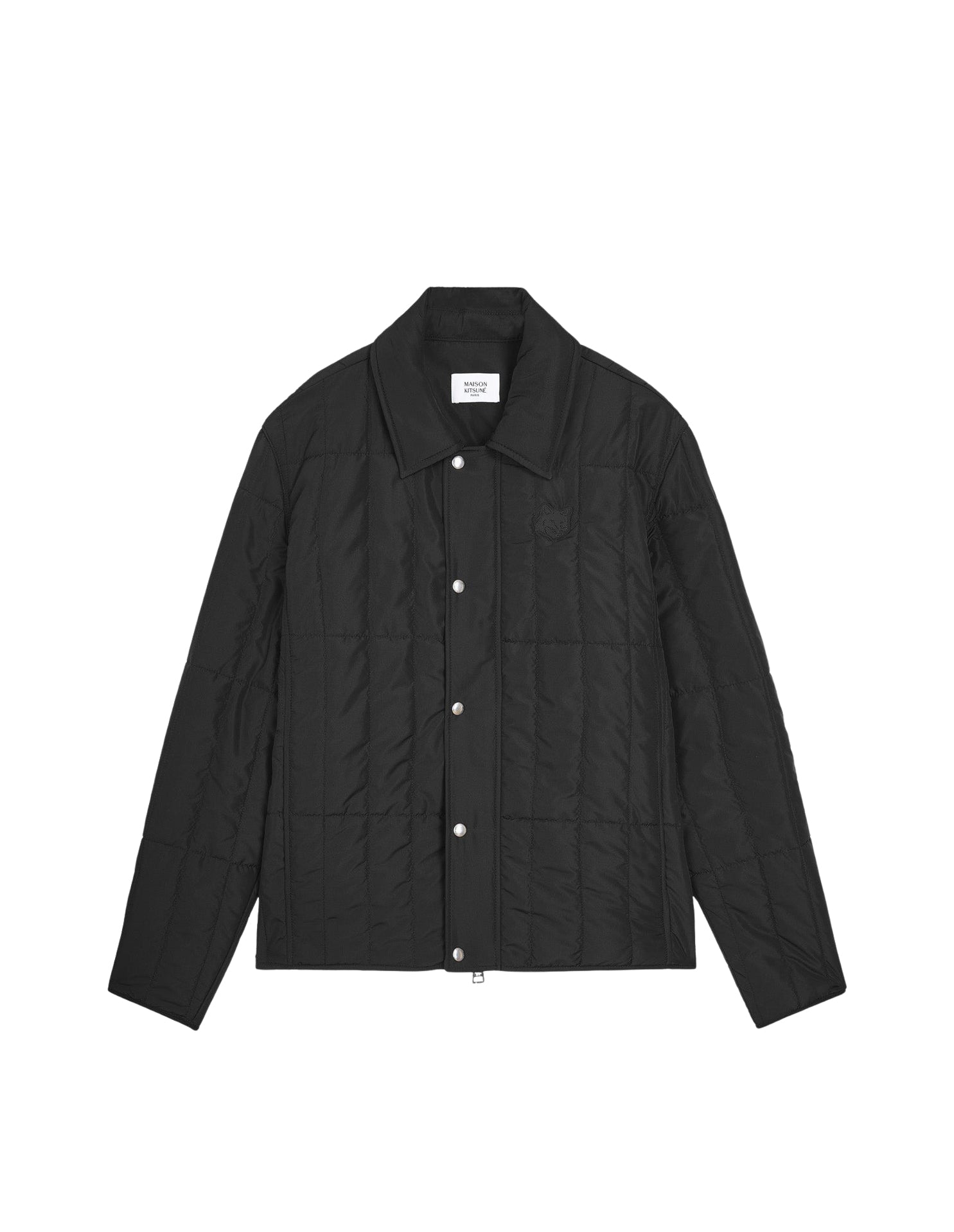 Doudoune matelassée à motif - Black