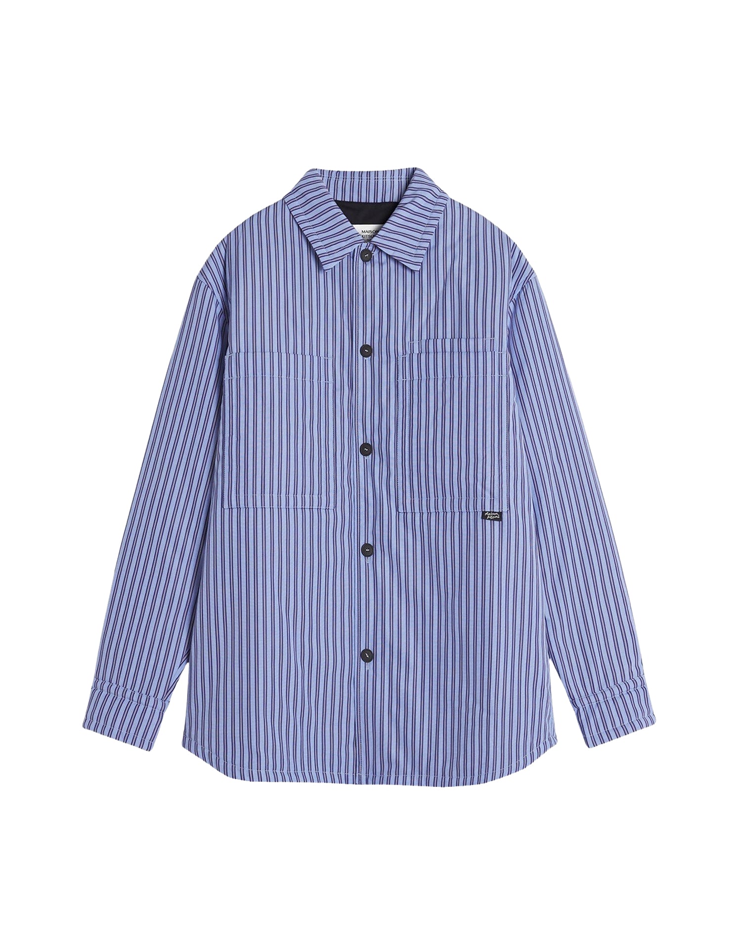 Quilted overshirt - Navy & Blue