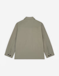 Button-front jacket with pockets - Pebble