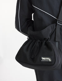 Fox Flash Punch shoulder bag - Black