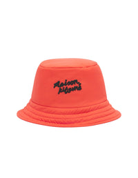 Quilted bobble with logo - Wild Strawberry