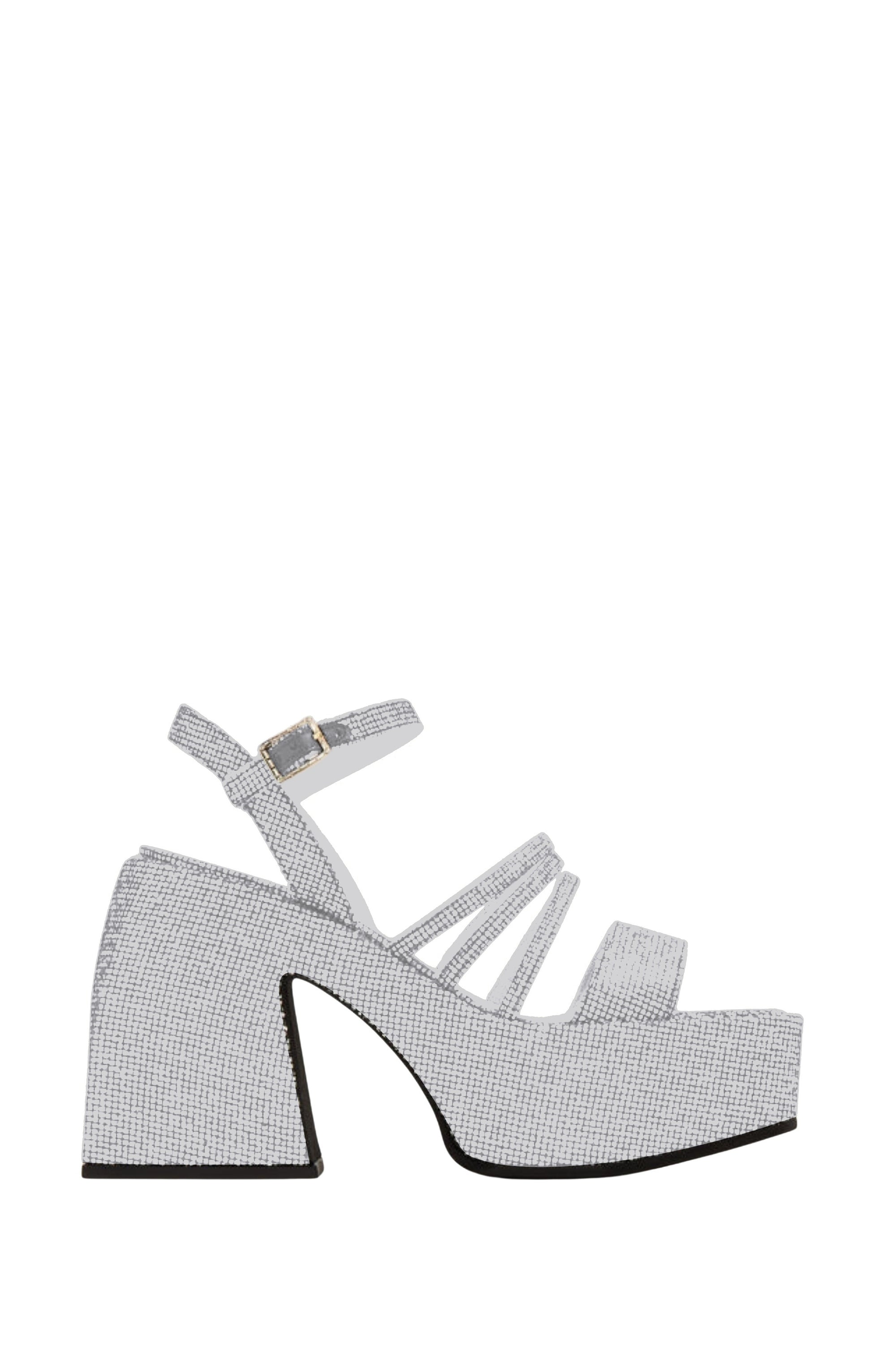 Bulla Chibi 120 Sandals - Silver Glitter