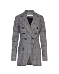 Veste Note à double boutonnage - Noir & Blanc