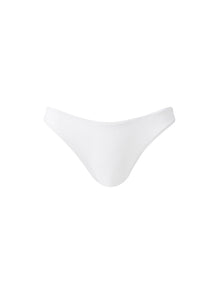 Bas de bikini taille haute Noto - White