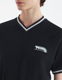 T-shirt avec impression - Black