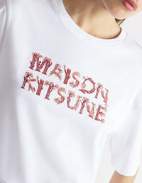 T-shirt avec broderie - White
