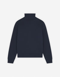 Sweatshirt à col camionneur avec broderie - Navy
