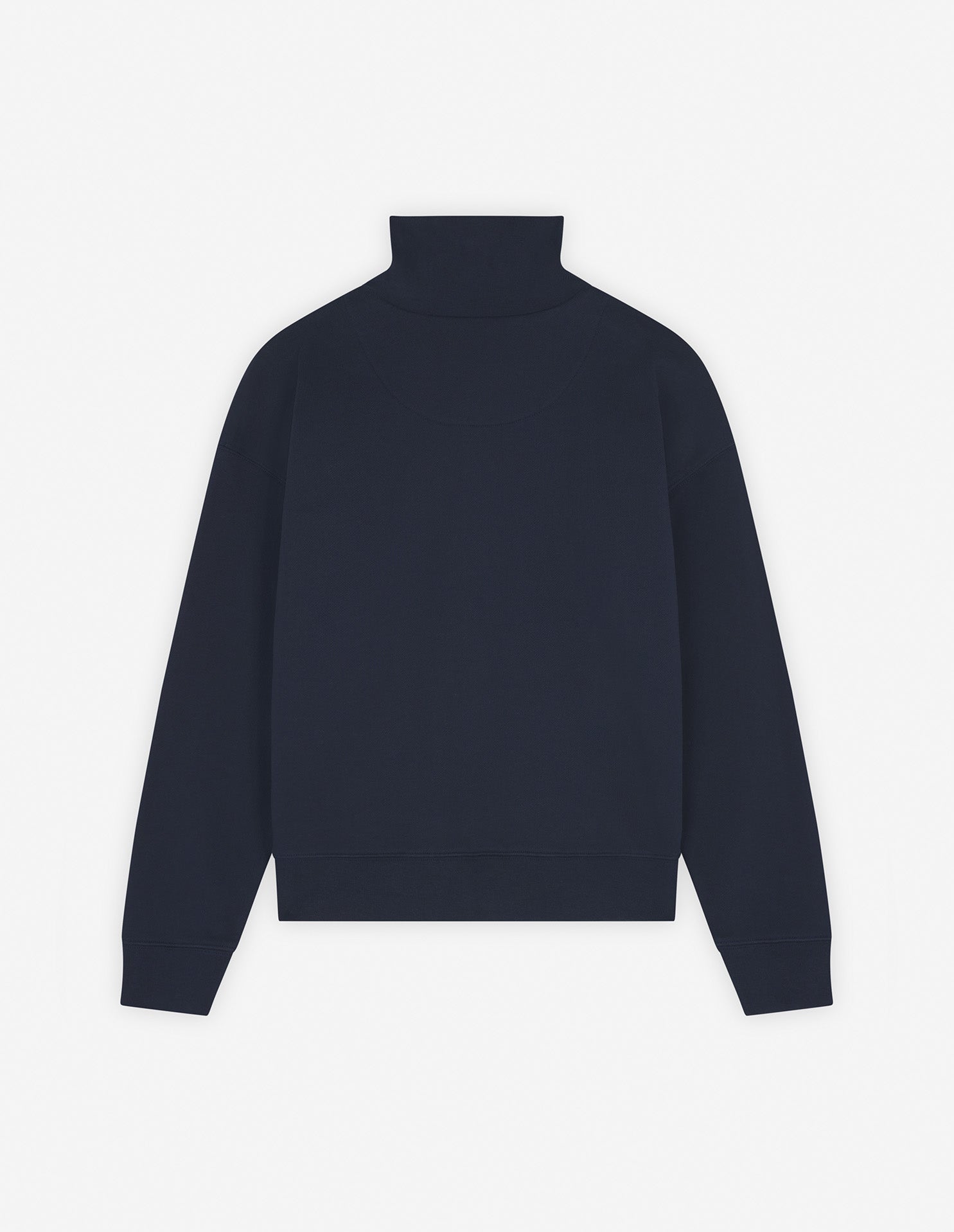 Sweatshirt à col camionneur avec broderie - Navy
