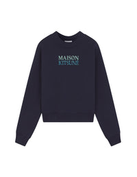 Sweatshirt court avec logo - Navy