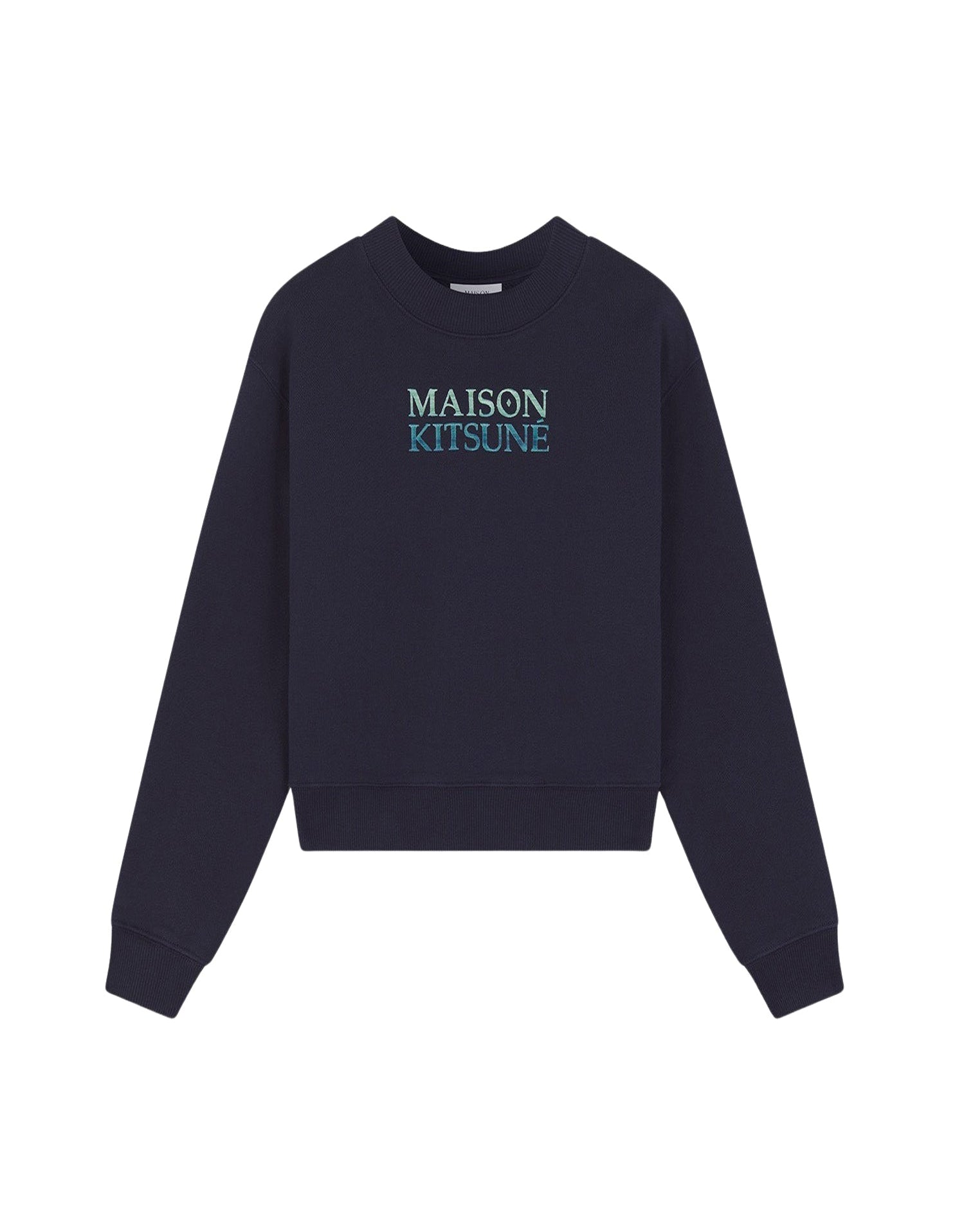 Sweatshirt court avec logo - Navy