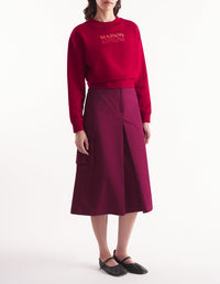 Sweatshirt court avec logo - Winterberry