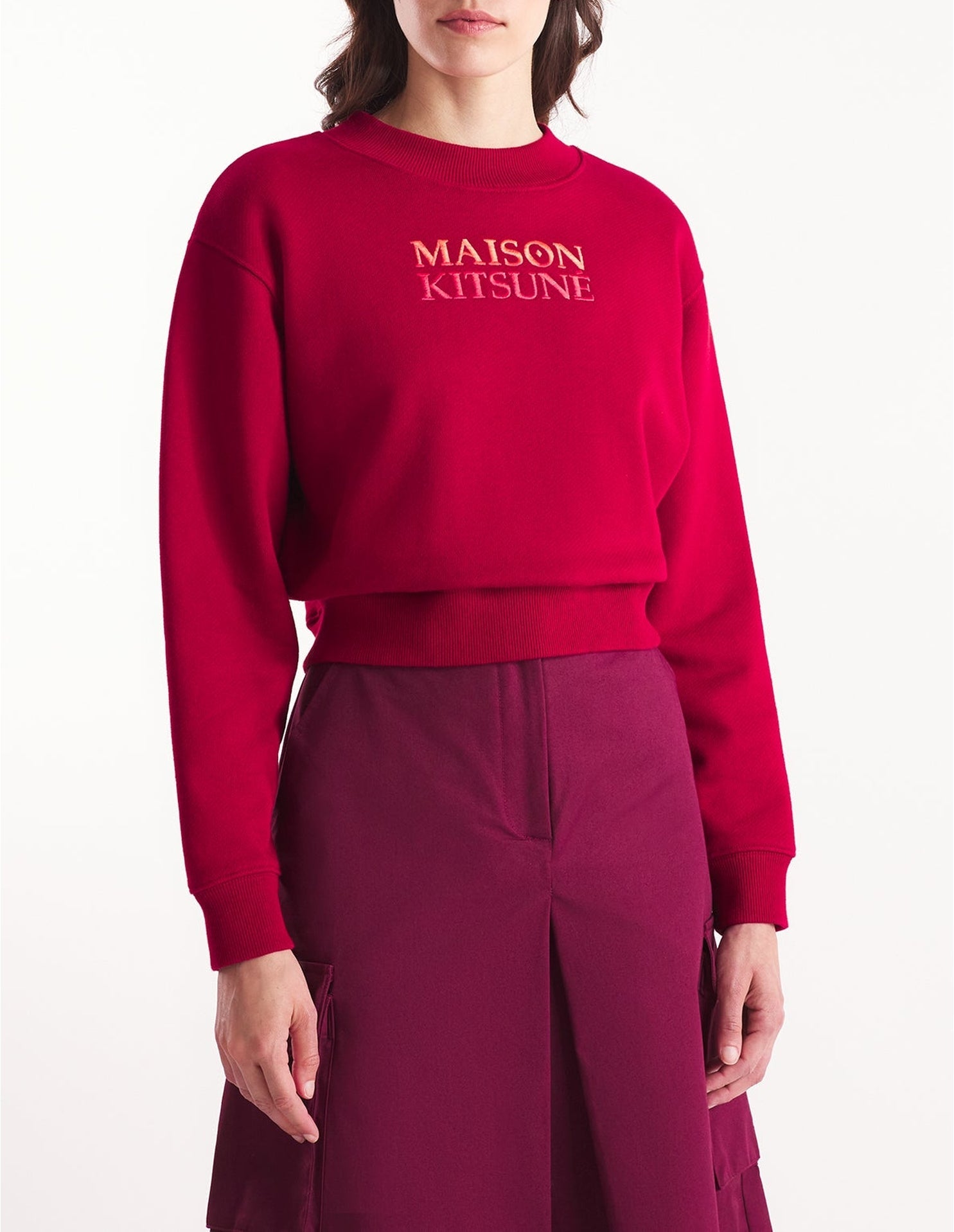 Sweatshirt court avec logo - Winterberry