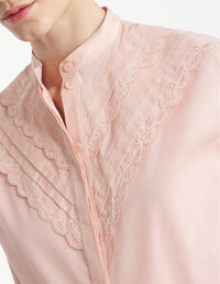 Blouse sans manches avec broderie - Pasture Rose