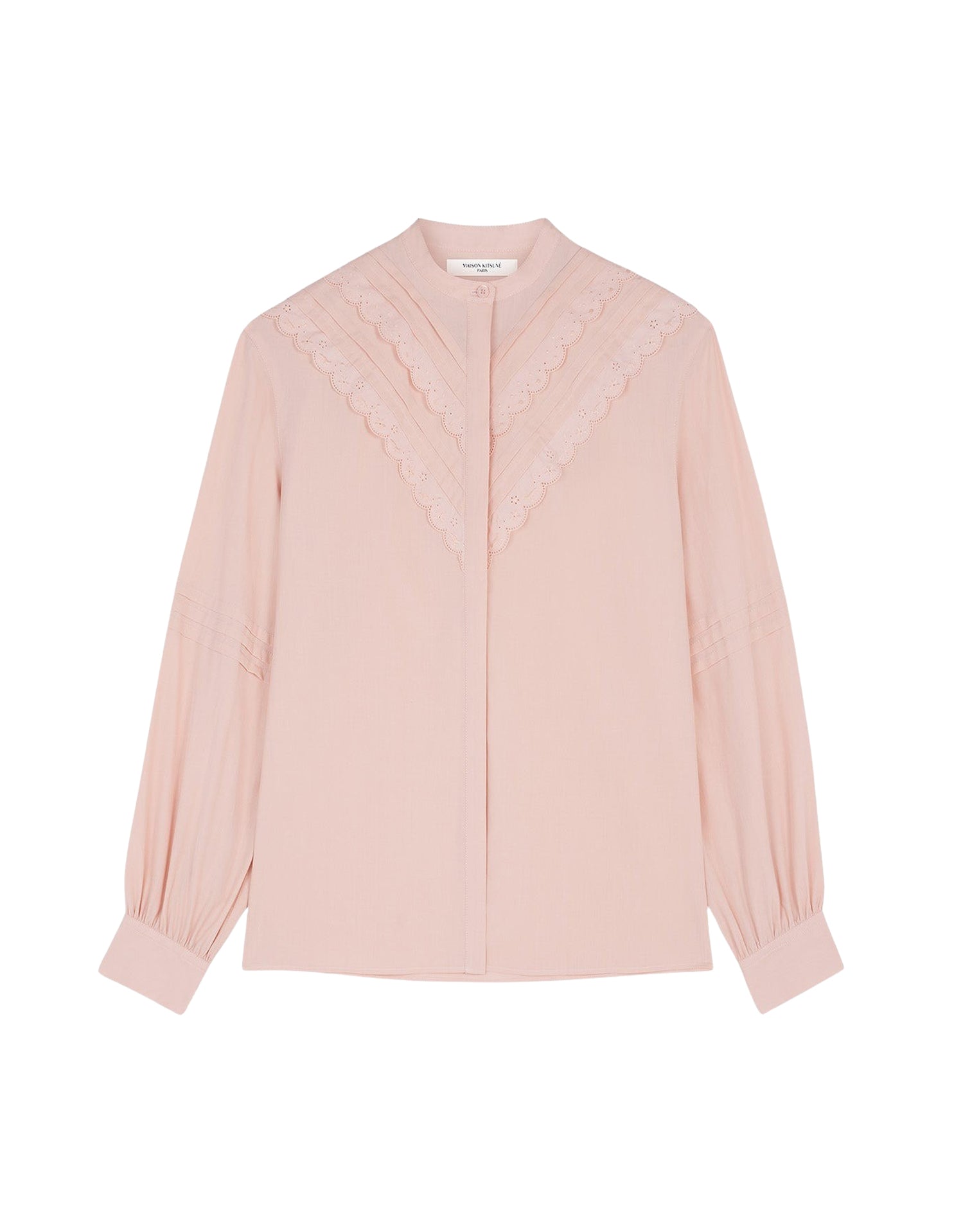 Blouse with English embroidery - Pasture Rose