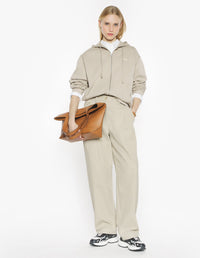 Baby Fox Zipped Hoodie - Pure Cashmere