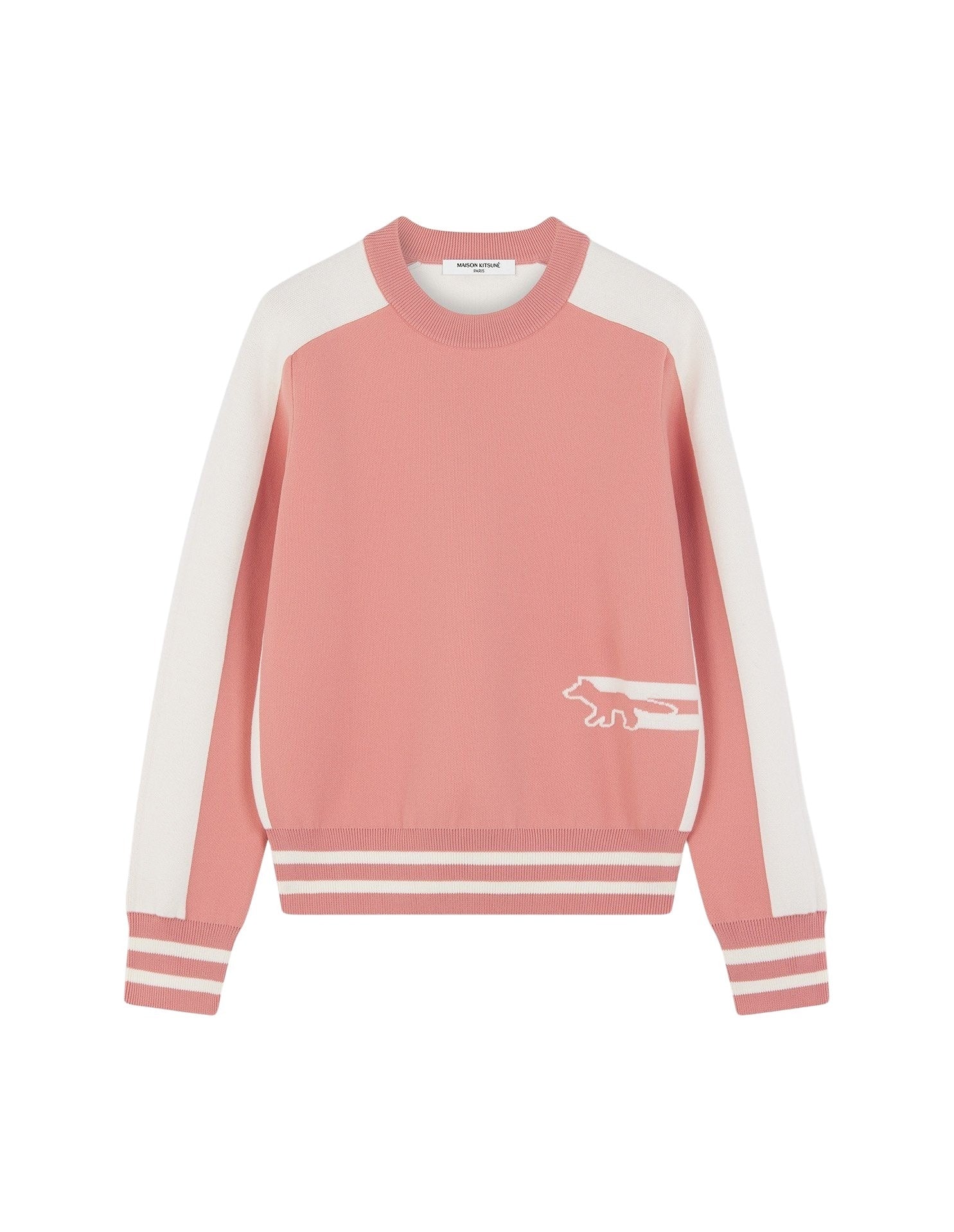 Long-sleeved knitted jumper - Acer Leaf