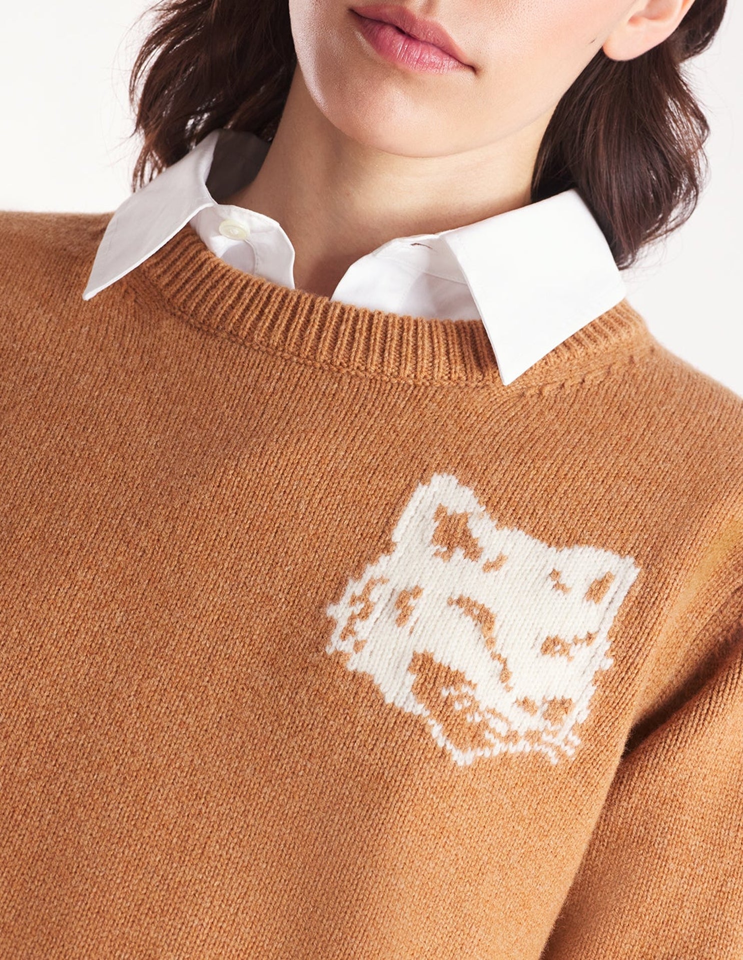 Pull à manches longues en laine - Sequoia
