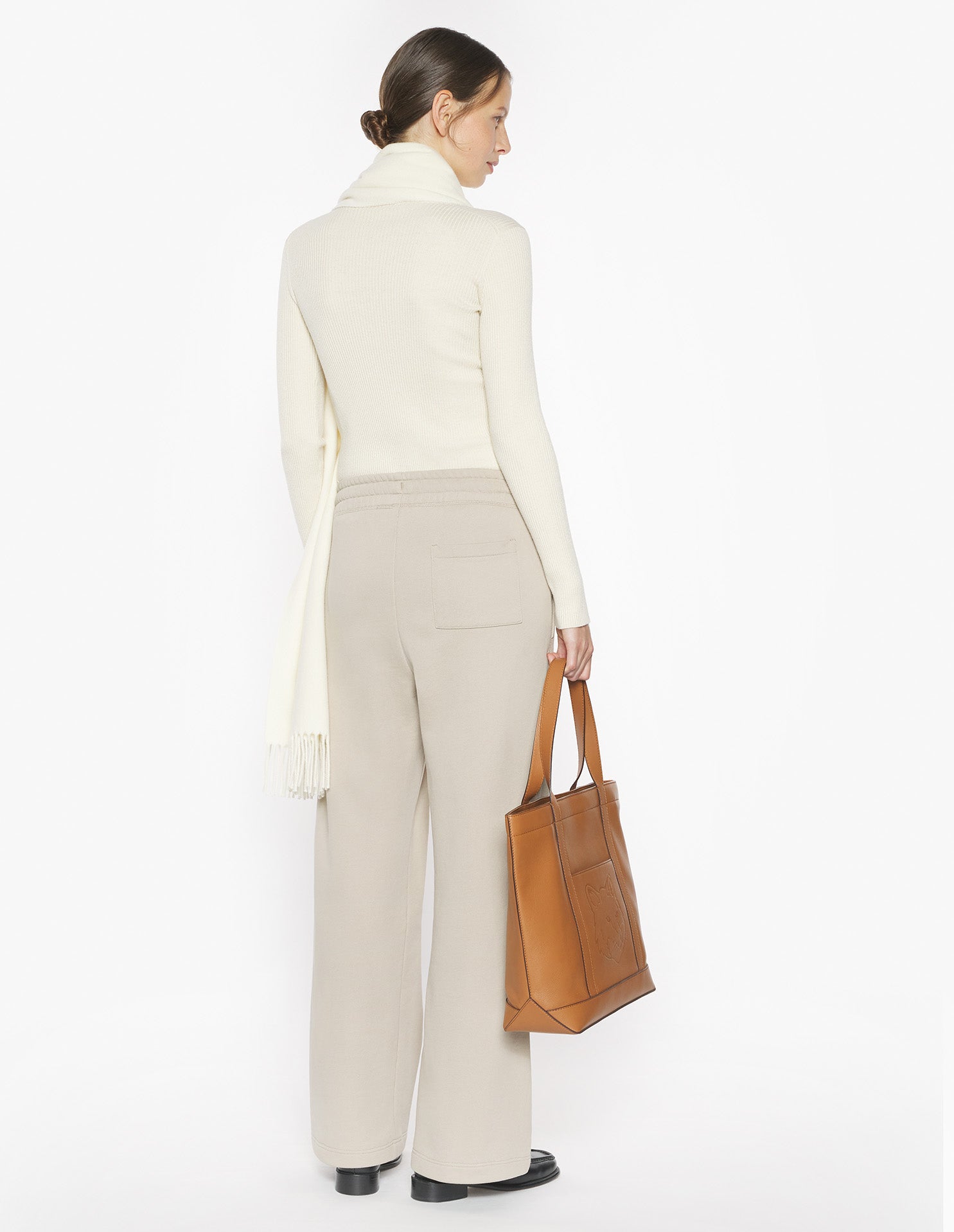 Baby Fox Relaxed Jog Pants - Pure Cashmere