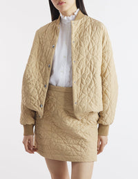 Quilted jacket - Chino Beige