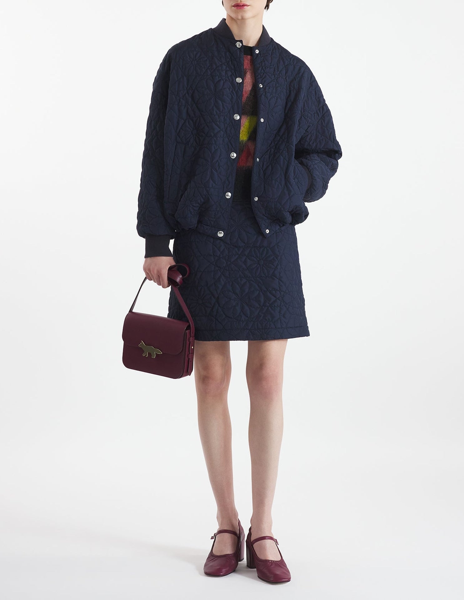Quilted jacket - Navy