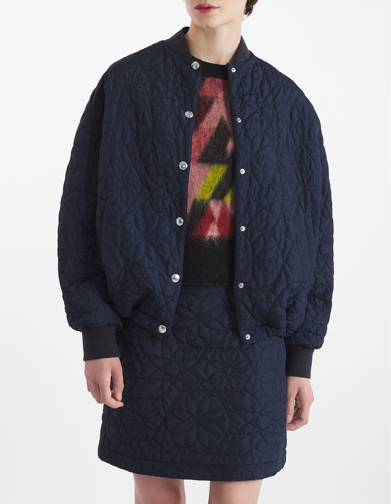 Quilted jacket - Navy