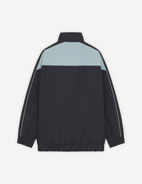 Oversized jacket with Flash Fox patch - Placid & Black