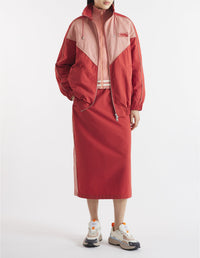 Oversized jacket with Flash Fox patch - Sierra & Acer Leaf