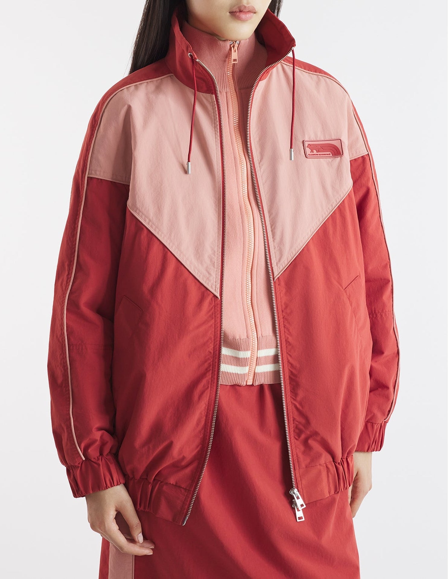 Oversized jacket with Flash Fox patch - Sierra & Acer Leaf