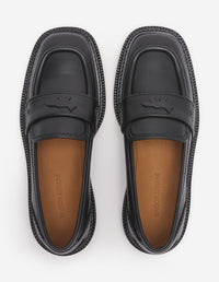 Mocassins en cuir - Black