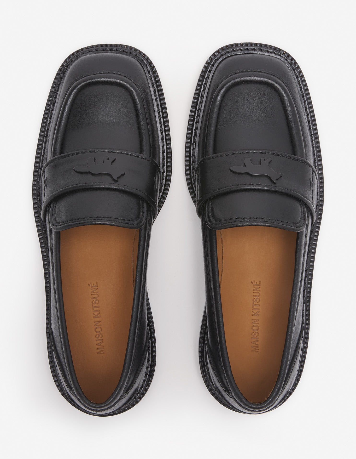 Mocassins en cuir - Black