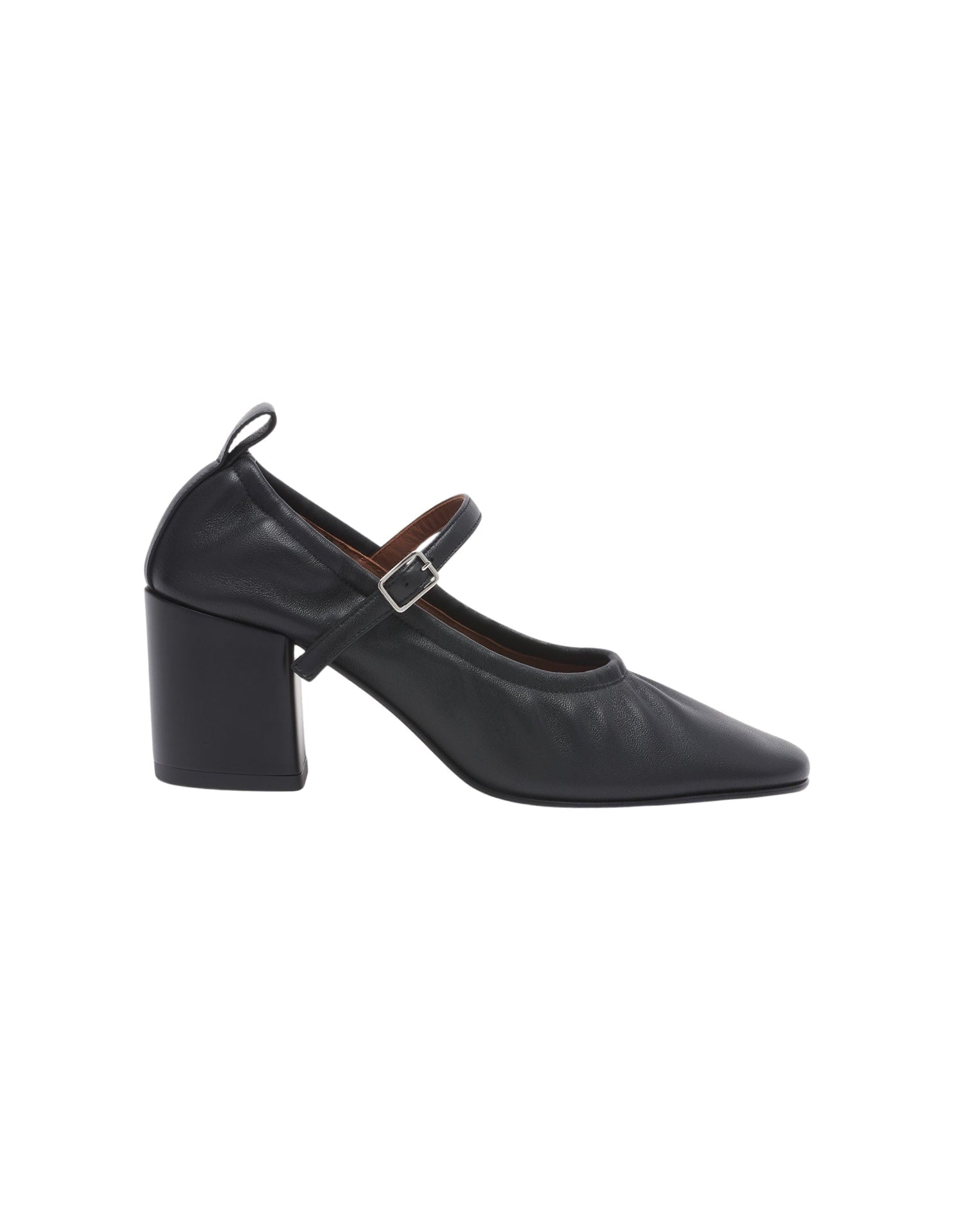 Escarpin en cuir - Black