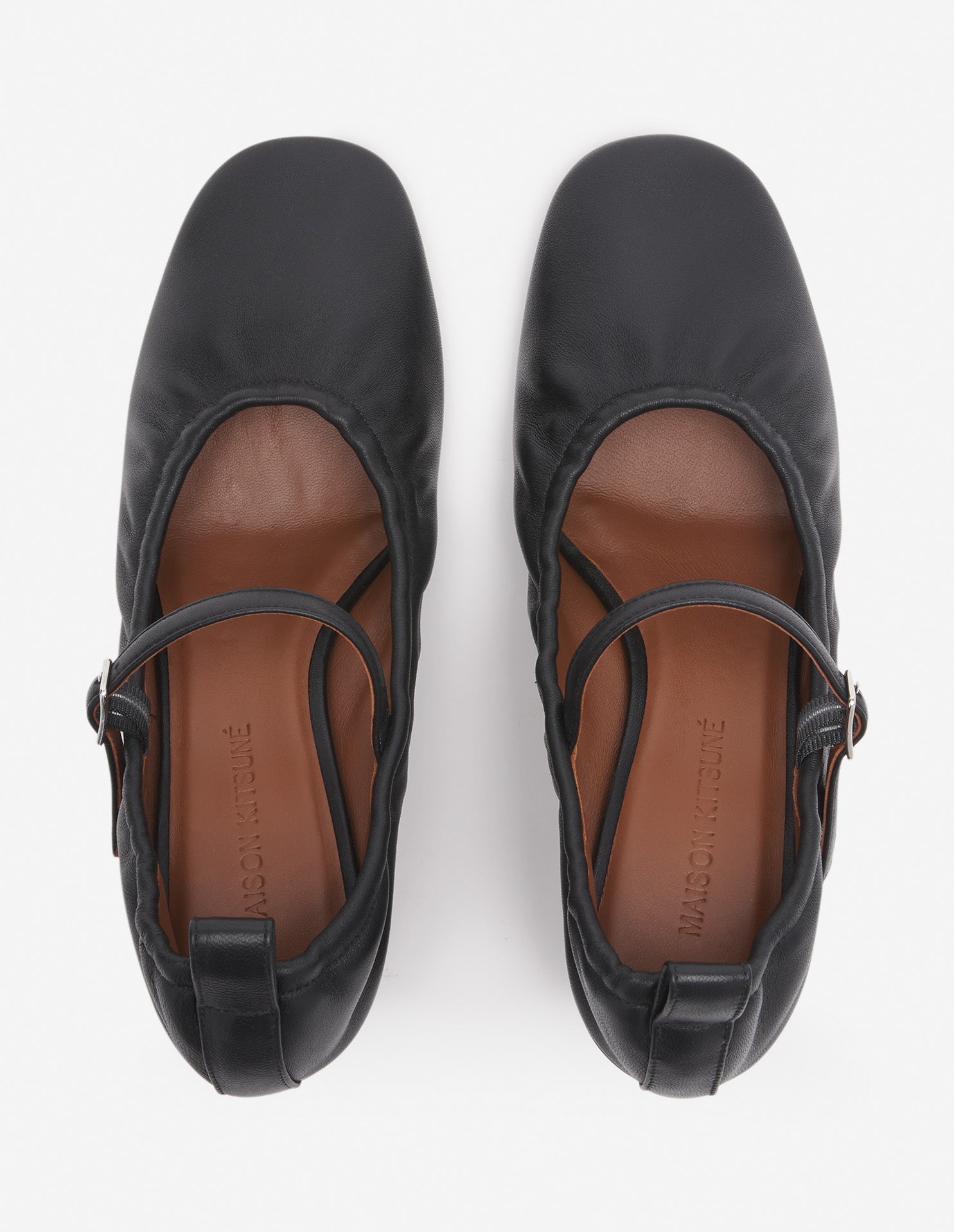 Escarpin en cuir - Black