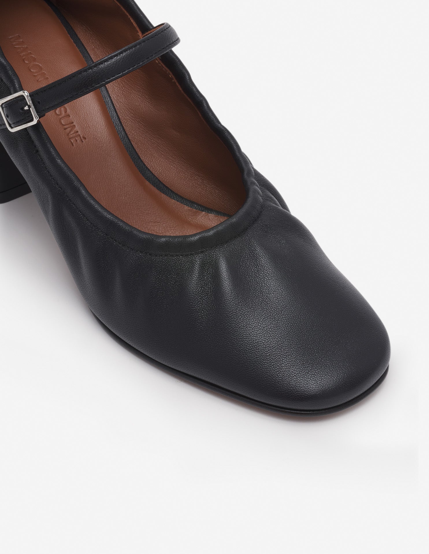 Escarpin en cuir - Black