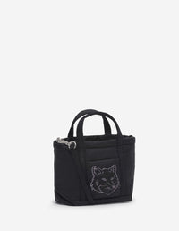 Fox Head small shopping bag - Black