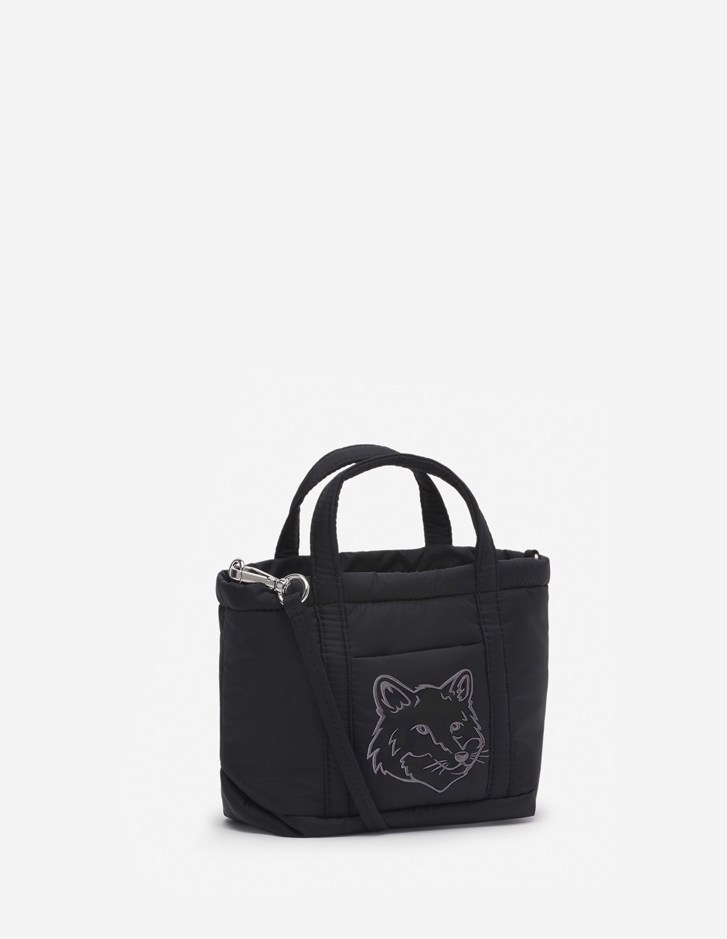 Petit sac cabas Fox Head - Black